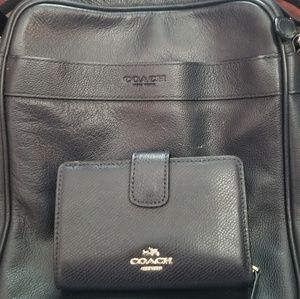 Coach handbag with matching wallet